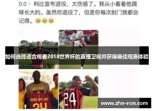 如何选择适合观看2018世界杯的直播卫视并获得最佳观赛体验