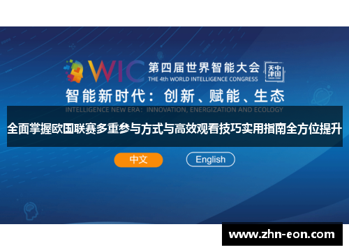 全面掌握欧国联赛多重参与方式与高效观看技巧实用指南全方位提升
